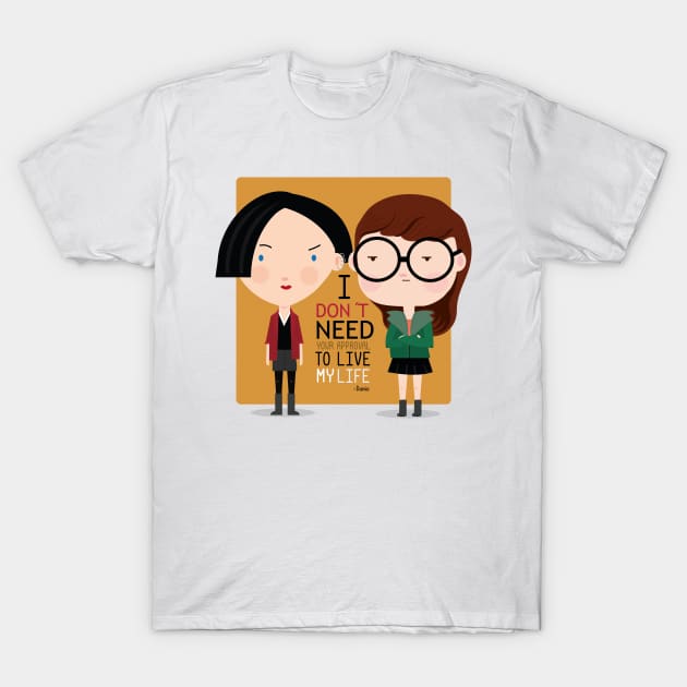 Daria T-Shirt by Mjdaluz